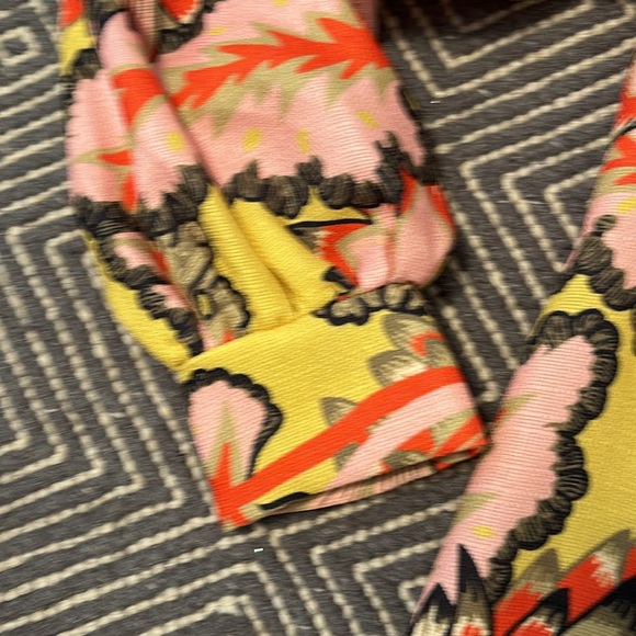 CK Bradley long sleeve printed blouse size Medium - Picture 5 of 12